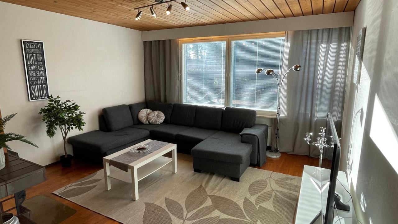 Omakotitalo 100M2, 3 Makuuhuonetta Joensuu Apartment Luaran gambar